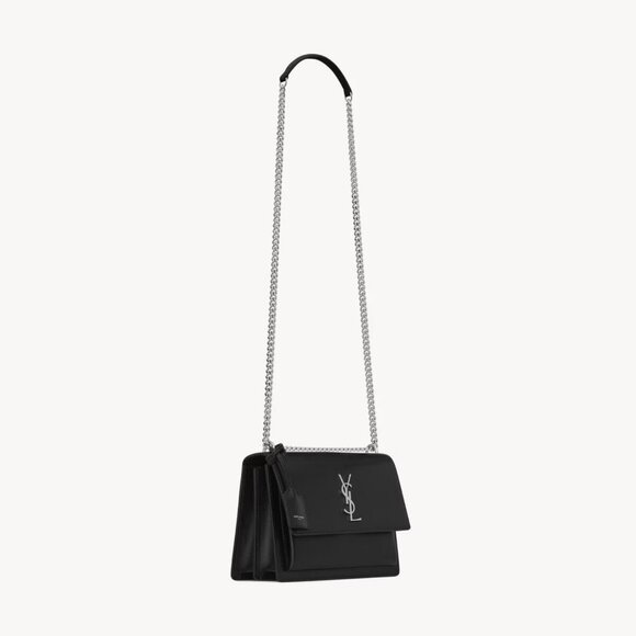 SAINT LAURENT Sunset medium chain bag in smooth leather - Picture 2 of 7